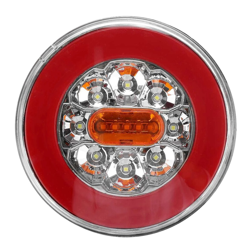 Round Led 4 In 1 Truck Tail 12-24V For Trailer Lorry Rv Light 4852447580203