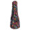 21 Inch Portable Ukulele Bag 10mm Sponge Soft Case ,Multicolor C 1