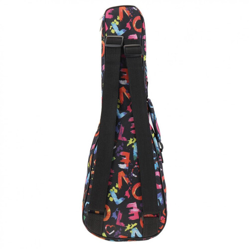 21 Inch Portable Ukulele Bag 10mm Sponge Soft Case ,Multicolor C 2