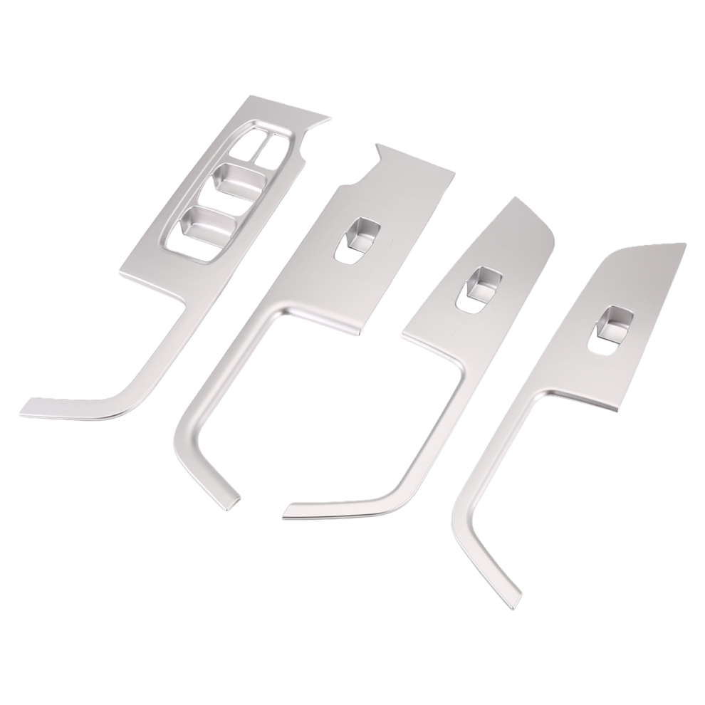 For Ix25 Chrome Inner Door Armrest Window Switch Cover Silver 4852447586182