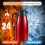 Red 304 Stainless Steel 2L Thermal Flask Vacuum Insulated 5