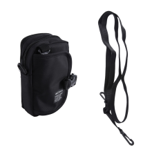 Men's Shoulder Waterproof Casual Card Bag Anti-Theft Black
