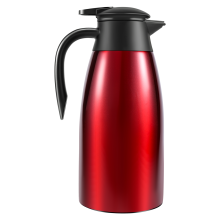 Red 304 Stainless Steel 2L Thermal Flask Vacuum Insulated
