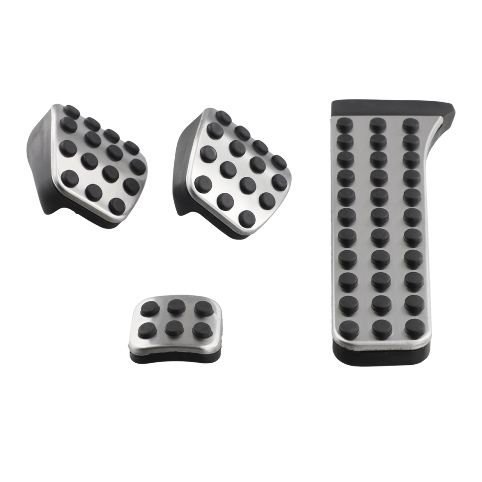 4Pcs Stainless Steel Pedal For - W202 W203 W204 W124 W210 4852447587493