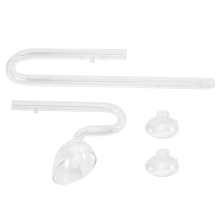 16 mm Aquarium Glass Inflow Outflow Lily Pipe Tube Fish Tank