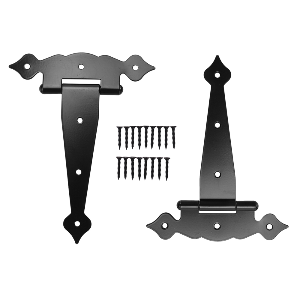 Heavy Duty Gate Hinges 8Inch Strap Shed Door 4852447584874