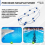 11 Balls Safety Float Line-5M Swimming Pool Separation Rope 5