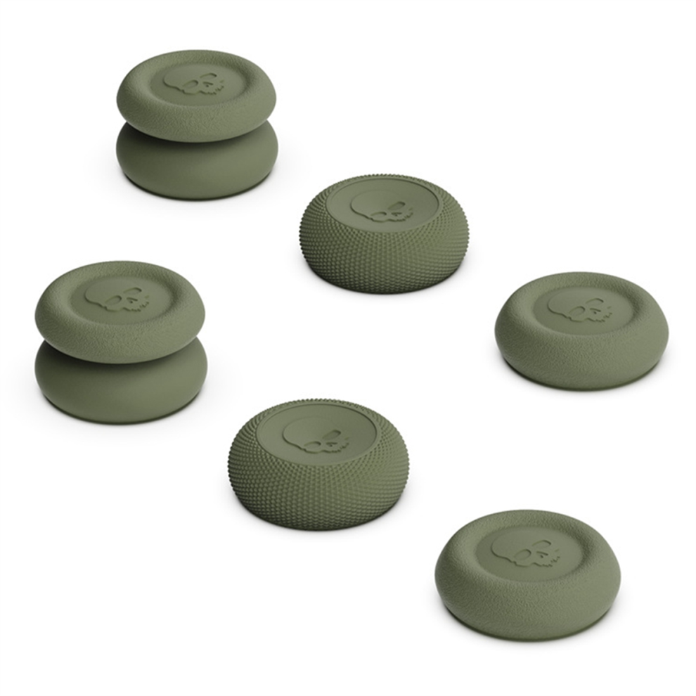6Pcs Thumb Stick Grip Caps Rocker Button Cap For Green 4852447590677