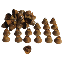 50 PCS Mini Jingle Bells, Christmas for Crafting Wreath Craft