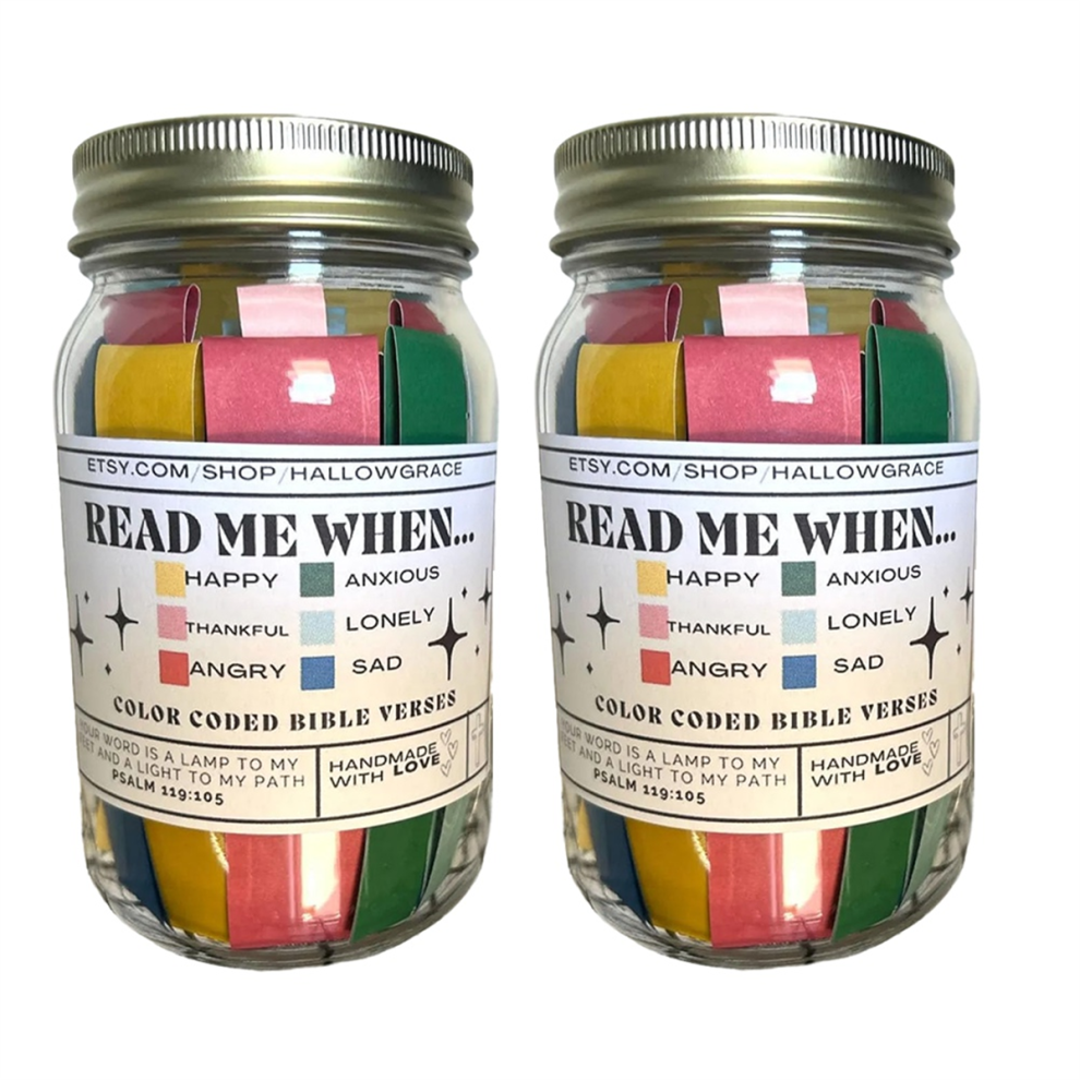 Bible Verses Jar For Emotions And ,Bible In A Jar, B 4852447594934