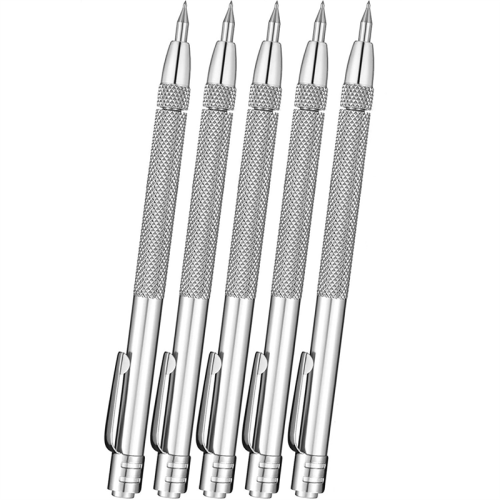 5 Pack Tungsten Carbide Scriber with Magnet,Universal