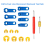 16PC AC Fuel Line Disconnect Removal Tool Set W/Storage Box 6