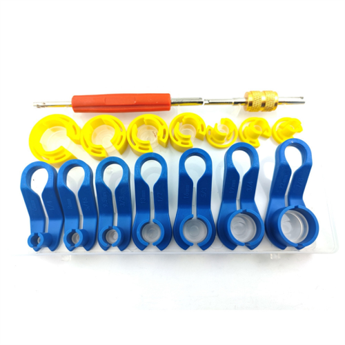 16PC AC Fuel Line Disconnect Removal Tool Set W/Storage Box