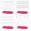 Including 30 Acrylic Sheets, Keychain Rings, and Jump Rings 2