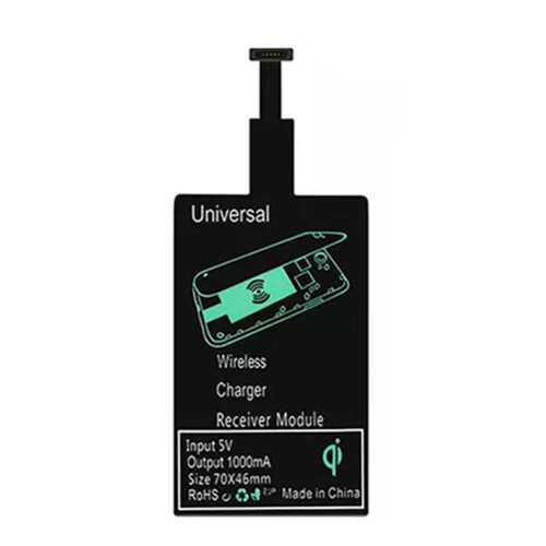 Wireless Charging Receiver Universal Fast Charger Adapter(for Micro-USB A)
