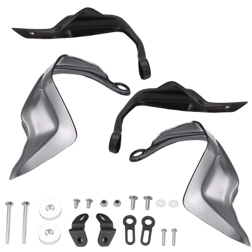 Accessori Paramano per ADV 150 ADV150 160 Prolunghe paramano Maniglia Parabrezza Grigio fumo 2