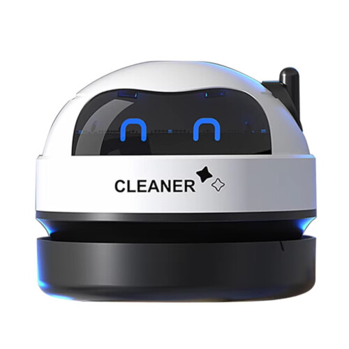 Desktop Cleaner Vacuum for Home Office Table Sweeper Mini USB Rechargeable Wireless B