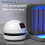 Desktop Cleaner Vacuum for Home Office Table Sweeper Mini USB Rechargeable Wireless B 11