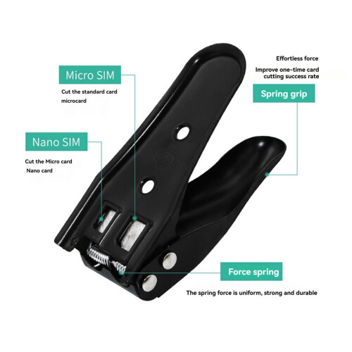 Dual-Purpose Mobile Phone SIM Card Cutter Applies to Android Smart Accessory 2