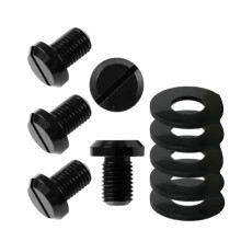 Kit de pernos M10 para llanta de repuesto Jimny con junta de goma, accesorios para coche