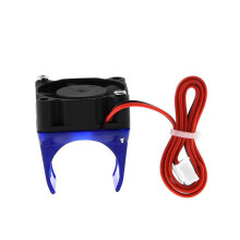 Behuizingsbescherming voor koelventilatorkanaalbeugel voor creatieve DIY J-Head 3D-printeronderdelen V6-omhulsel + 24V