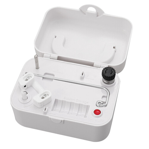 Electric Bobbin Winder with Handle Automatic Machine USB/Battery Powered Organizer Sewing Tool