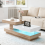 AINPECCA Rotating Coffee Table Sofa Side Tables LED Lights 13