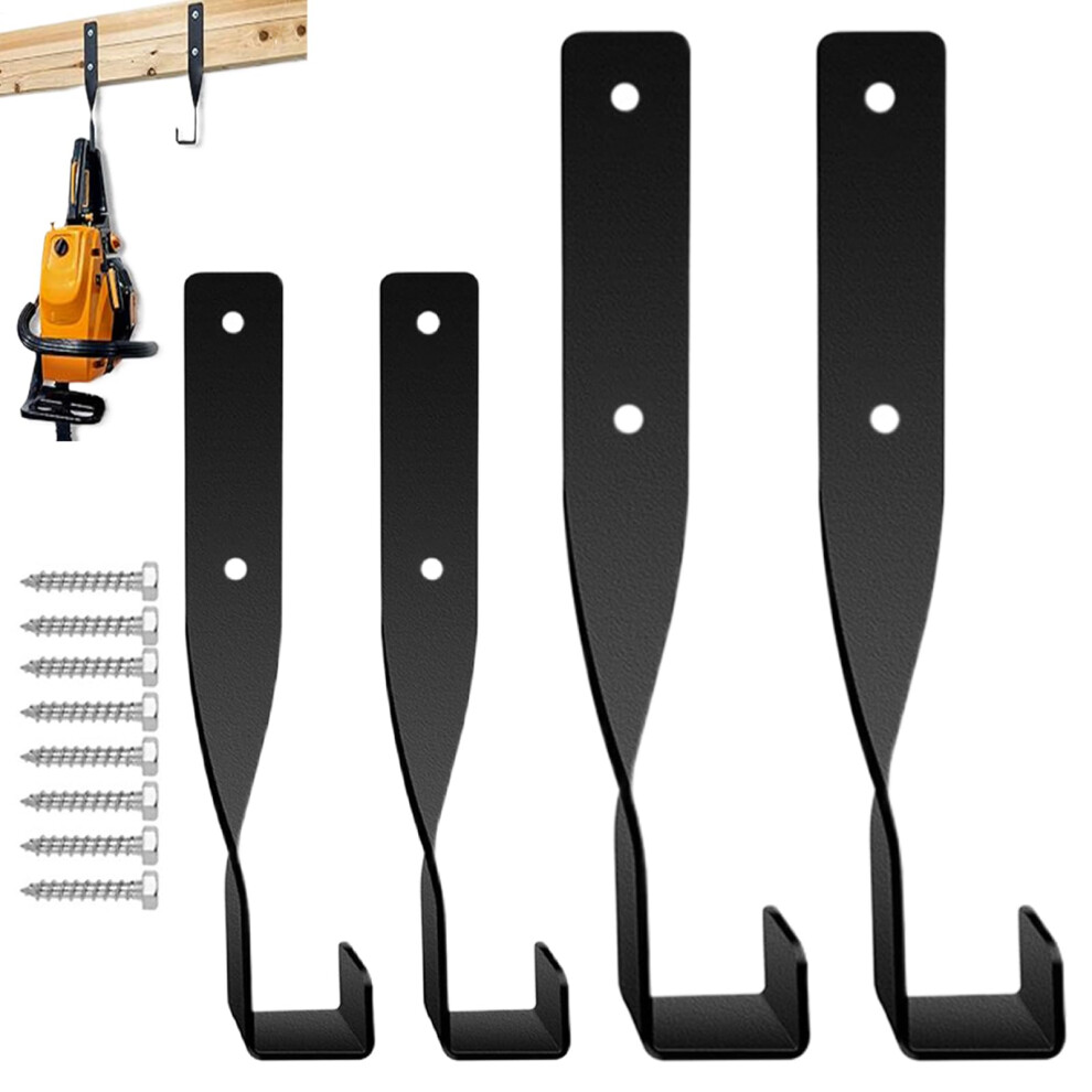 Chainsaw Holder - Heavy-Duty Vertical Metal Organizer For Garage, Workshop, Truck, And Tractor Storage 6038364403902