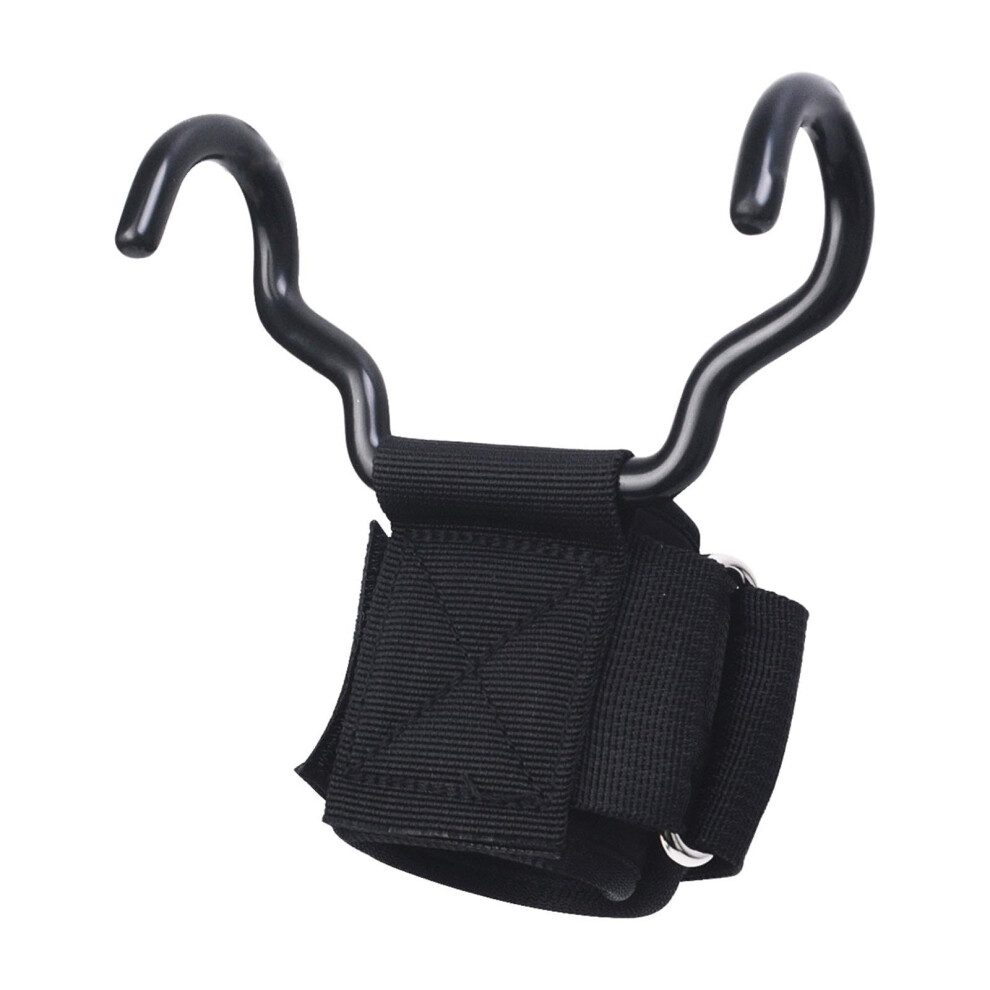 Weight Lifting Hook with Adjustable Wrist Support for Powerlifting, Heavy-Duty, Non-Slip Design, One Size Fits All-image-OPC-PJW5DCY-NEW