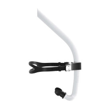 Snorkel for Water Activities, Adult Breathing Tube and Mouthpiece, White, Durable Material, Ergonomic Design