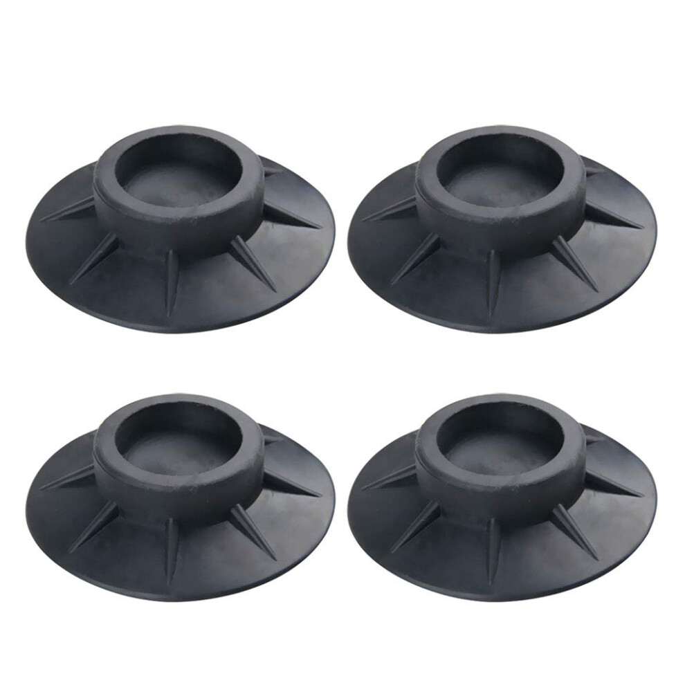Anti-Vibration Washing Machine Feet Pads 4-Pack, Adjustable Furniture Leveling Pads, Noise Reduction, Universal Compatibility 6947110308586