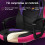 ELFORDSON ELFORDSON Gaming Chair Racing Office Executive Computer Work Purple 6