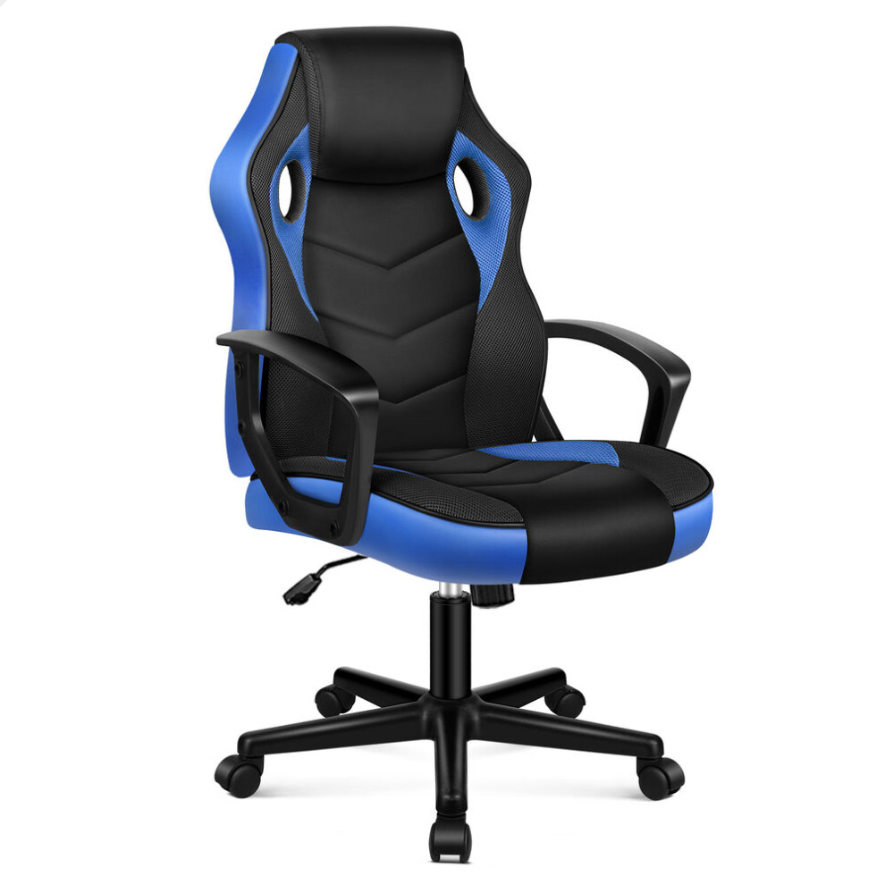 ELFORDSON Gaming Chair Racing Office Executive Computer Work Blue-image-OPC-PJ9YVCC-NEW