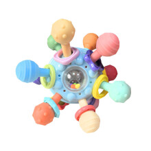 Beißspielzeug Baby, weiche Zahnen Spielzeug Teether Ball