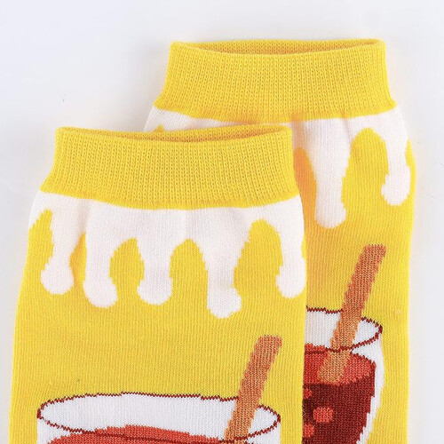 Lustige Sneaker Socken Damen PolyesterBunte Socken Damen 2