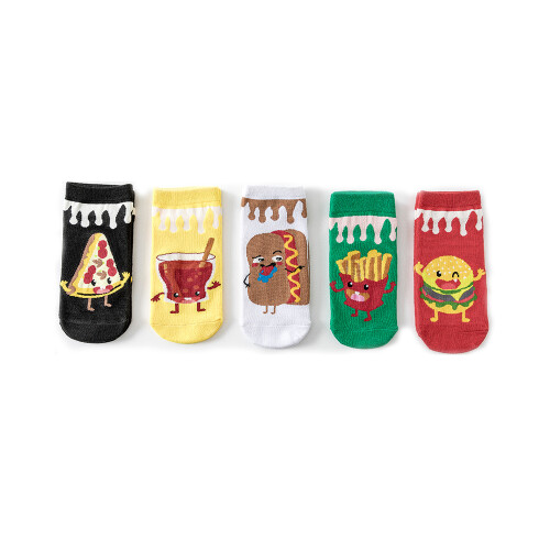 Lustige Sneaker Socken Damen PolyesterBunte Socken Damen