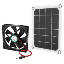 Solarpanel-Abluftventilator Abluftventilator 6V 10W Solarladegerät