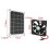 Solarpanel-Abluftventilator Abluftventilator 6V 10W Solarladegerät 3