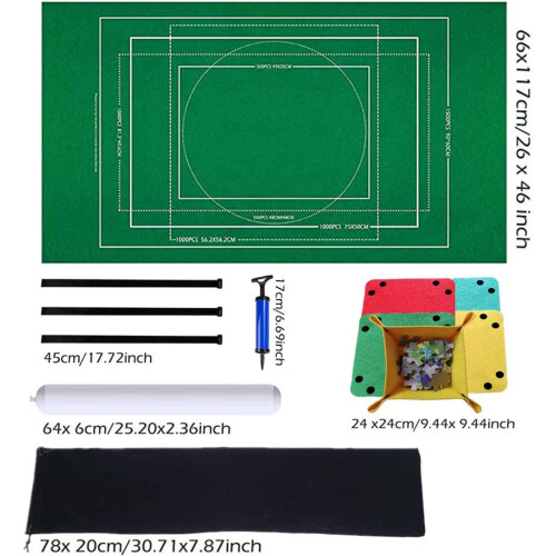 Puzzlematte, professionelle Puzzlerolle, Puzzle, Pad Felt Mat 2