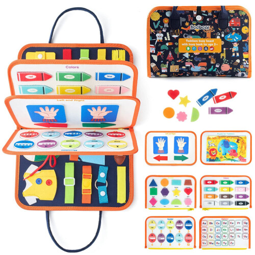 Multifunktional Activity Board Montessori Spielzeug.