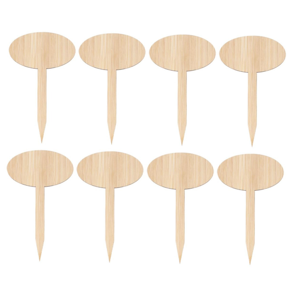 20 Pieces Bamboo Plant Markers Flower Labels Khaki for Garden Plants Care Labels Tags Garden Decor 10 cm-image-OPC-PJW5X85-NEW