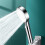 Turbogeladenes Design Hochdruck Duschkopf, Handbrause, Duschbrause 6
