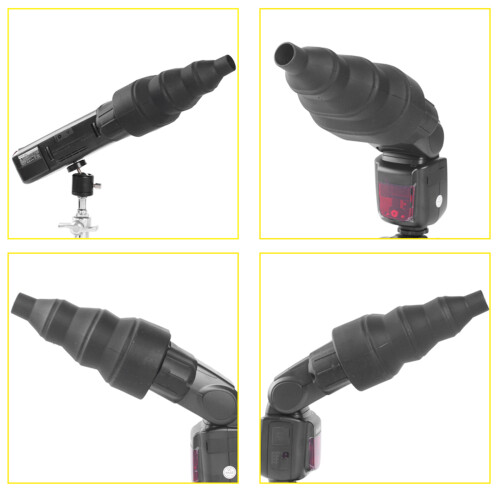 RubberMagnetic Base for Camera Flashlights E 1