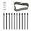 50/40/30/20/10pcsPen Nibs Tips and Clips 10 4