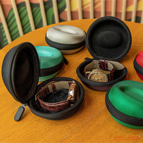 TravelWatch Case Zippered Design Storage BK 1