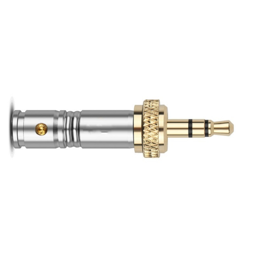 Small3.5mm Stereo Locking Auditory Plug S Gold 7751690405158