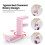 AdjustableRotating Arm Clamp Mount Headphone PK 3