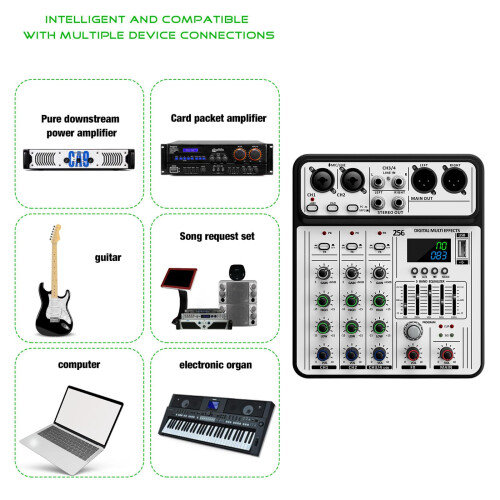 4ChannelSound Mixer For Studio Podcast 1