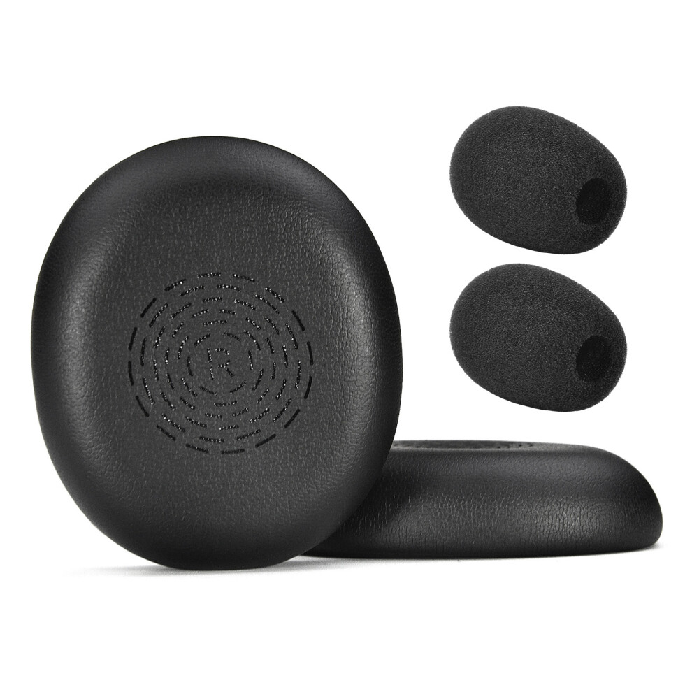 Memoryfoam Ear Pad Microphone Windscreen Bk 7751660426060