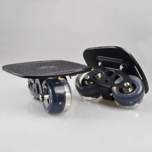 Non Slip Drift Skates - Blue Red Clear Freeline Roller Skates for Outdoor Use - PU Wheels for Safety Grip Teens Adults Beginners